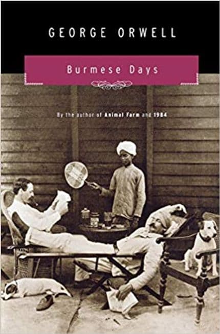 burmese days by george orwell, a book about colonial asia