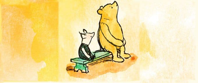 winnie the pooh and piglet