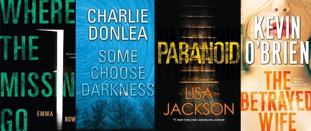 [CLOSED] GIVEAWAY: Win a Bundle of New Thrillers by Some of the Best in the Genre