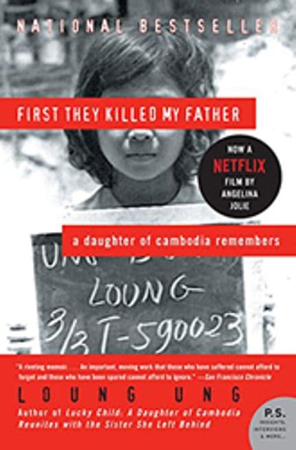 Cover of First They Killed My Father, best autobiographies