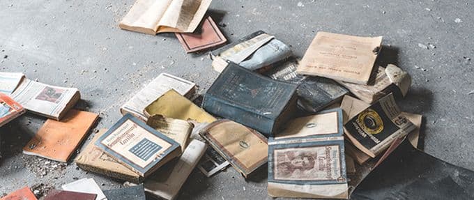 old-books-on-floor