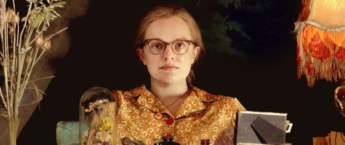 elisabeth moss as shirley jackson in shirley, a movie about the famous writer