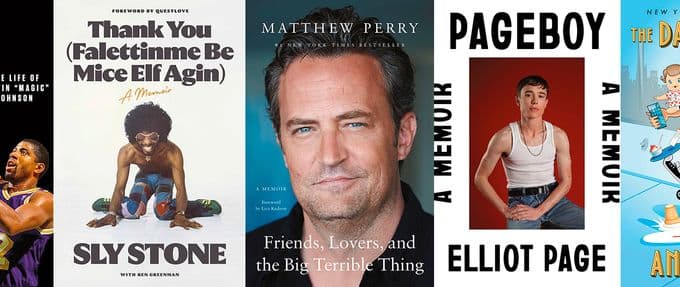 celebrity memoirs and biographies