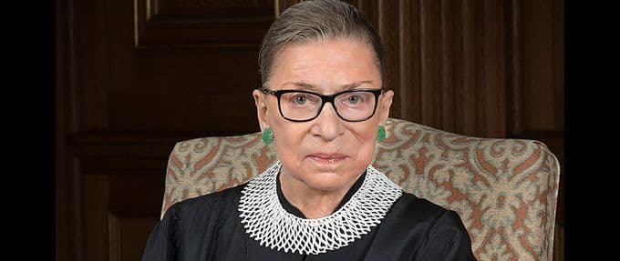 justice ruth bader ginsburg 2016 portrait