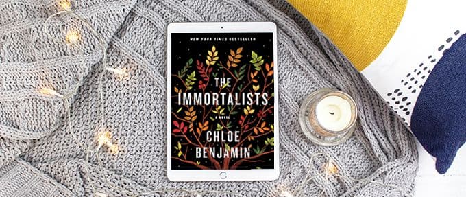 the immortalists, a discounted ibook, on an ipad