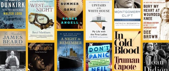 collage of the best nonfiction books of all time