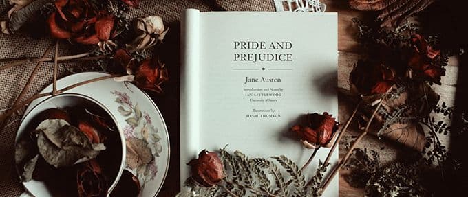 pride and prejudice, a classic romance novel