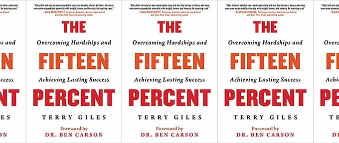 the fifteen percent by terry giles, one of the best books for success